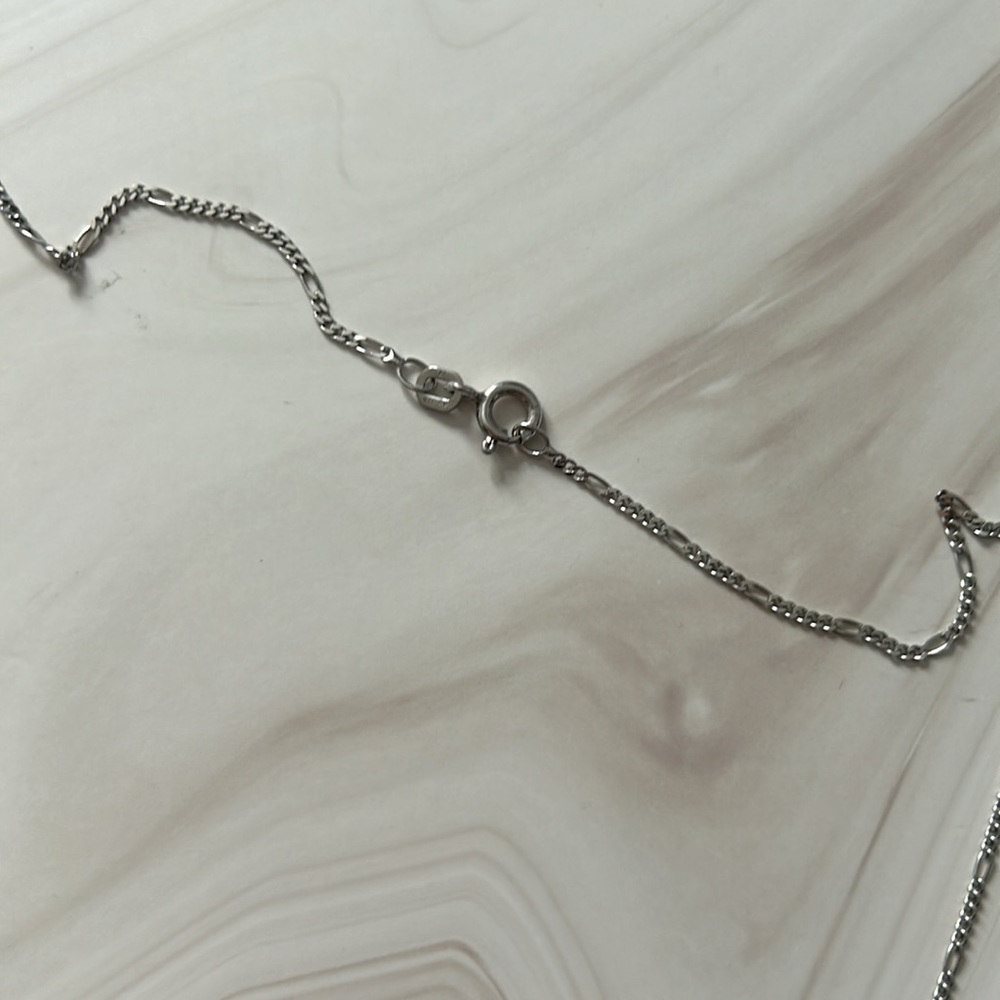 Sterling silver chain necklace - Picture 4 of 4